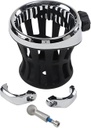 Drink Holder for 31,8mm Handlebars, Chrome