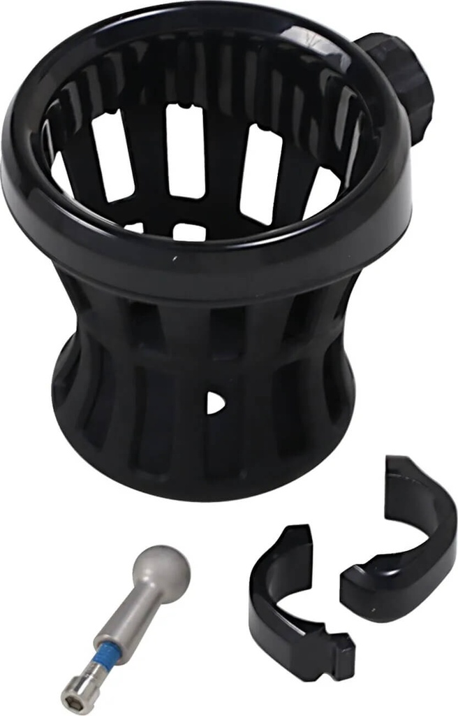 Drink Holder for 31,8mm Handlebars, Black