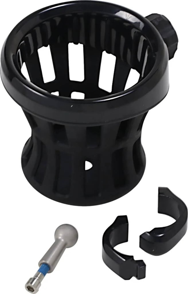 Drink Holder for 31,8mm Handlebars, Black
