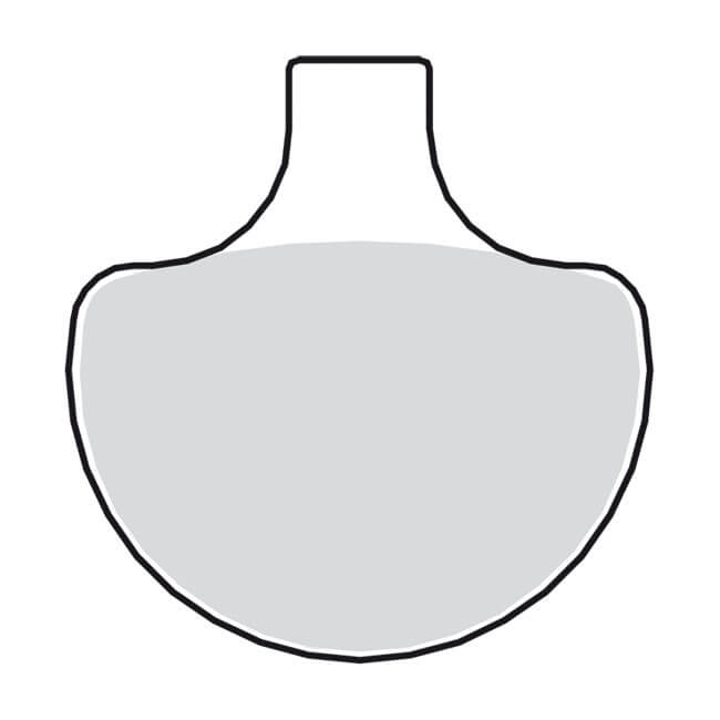 Double-H Sintered Brake Pad Set