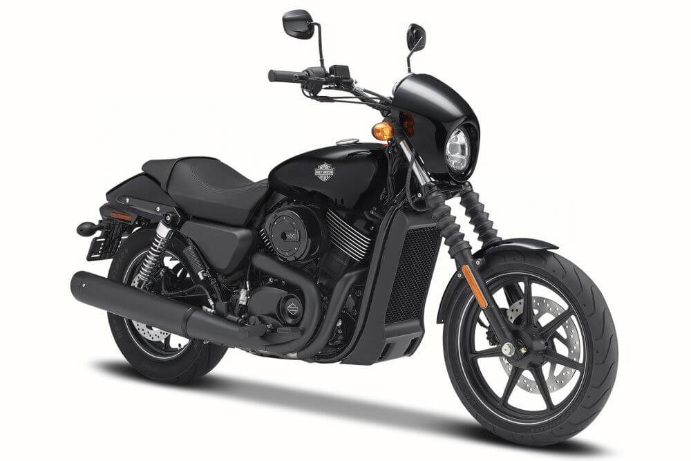 1:18 H-D Custom 2015 Street 750, Svart