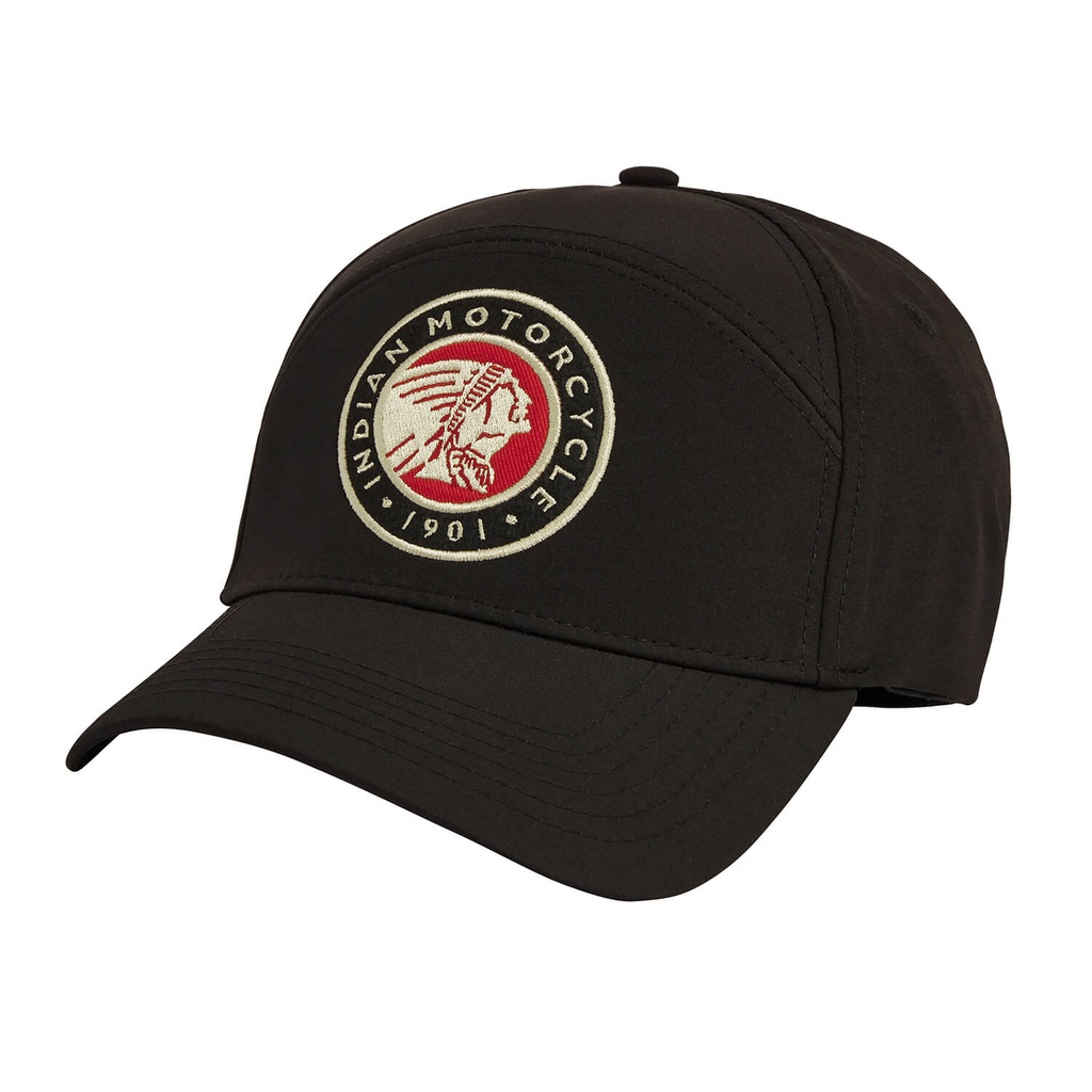 Headdress Patch Performance Cap, Black