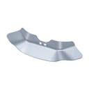 Lower Triple Tree Wind Deflector, Chrome