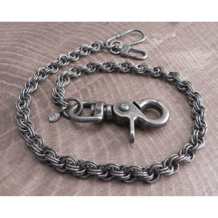 Double Rope Wallet Chain 16"