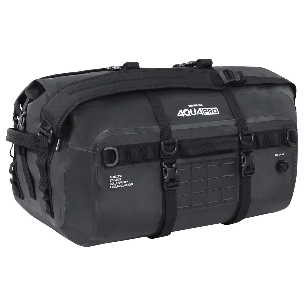 Aqua Pro T-50 Roll Bag, Black
