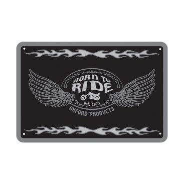 Born to Ride Garage Metal Sign