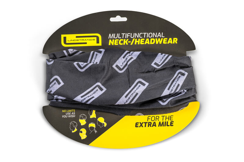 Neck Tube, Svart/Grå