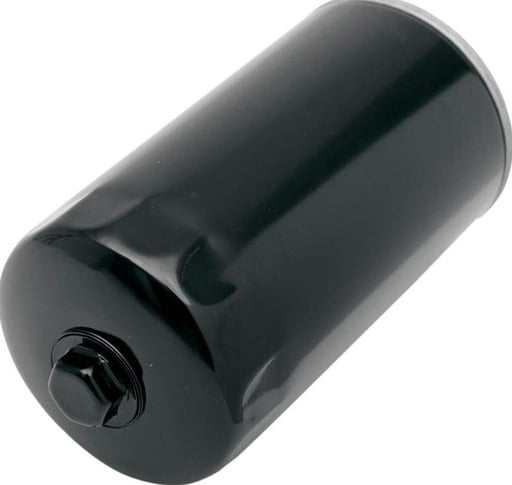 [0712-0023] Oljefilter w/ Nut, Black, for Dyna