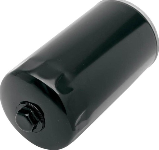 [0712-0023] Oljefilter w/nut for Harley-Davidson 91-98 Dyna, Svart