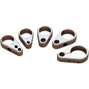 Frame Cable Clamp Chrome 2"