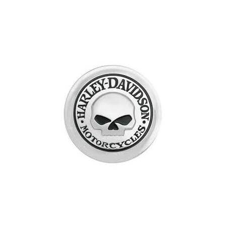 [99669-04] Willie G Skull Fuel Cap Medallion