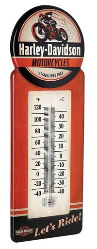 [HDL-10098] Vintage Motorcycles Thermometer