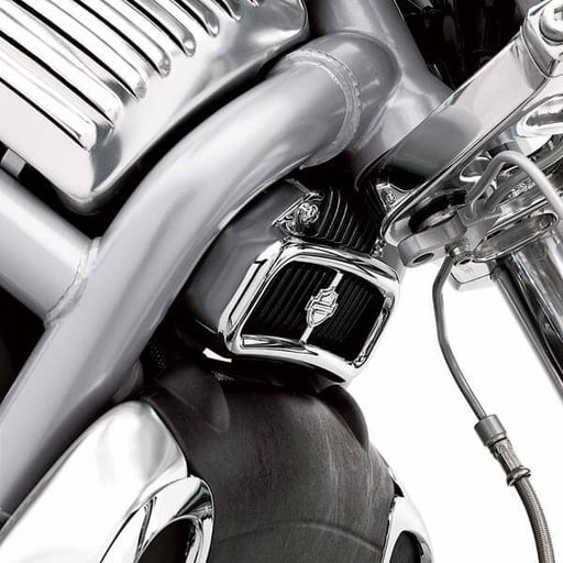 [74497-03] B&amp;S Voltage Regulator Cover, Chrome