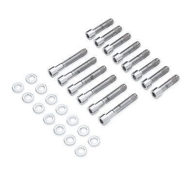 [34856-06A] Transmission Hardware Kit, Chrome, Dyna