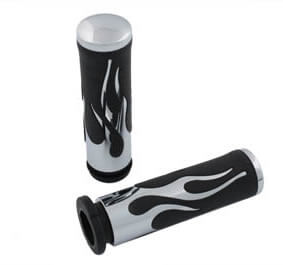 [56518-08] Hand Grips, Flame