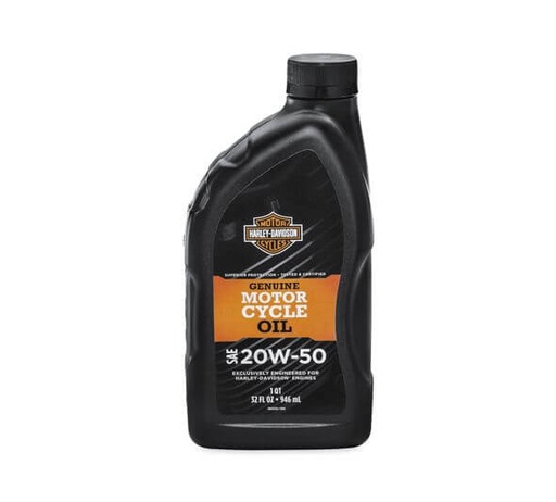[62600007] Genuine Motor Cycle Oil SAE 20W-50, 1 liter