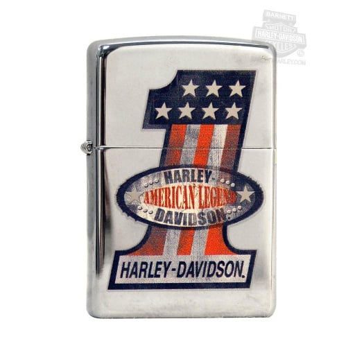[ZI28352] #1 Red White Blue Zippo Lighter