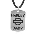 [HDN0119-16] Necklace Harley Baby Dog Tag
