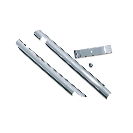[7863] Down Tube Covers for 07-17 Softail, Chrome