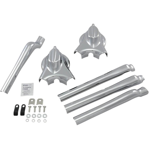 [7815] Chrome Swingarm Covers