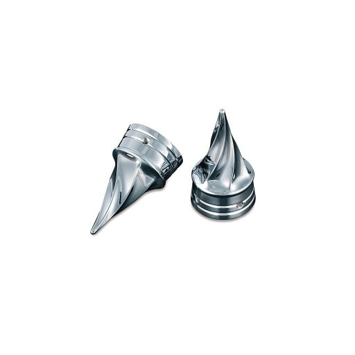 [1217] Front Axle Cover Set, Twisted, Chrome