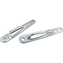 Front Fork Custom Tie-Down Brackets, Chrome
