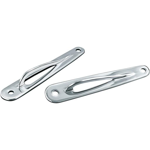 [928] Front Fork Custom Tie-Down Brackets, Chrome
