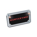 LED License Plate Illuminators with Red Accent Light