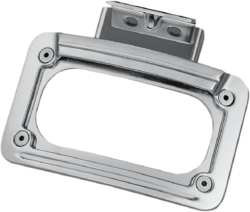 [5699] L.E.D. Curved License Plate Frame with Mount
