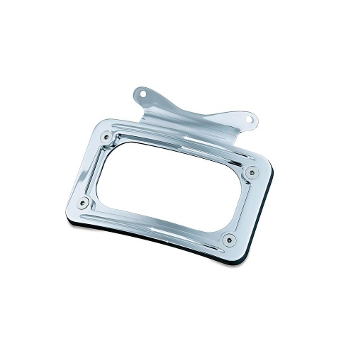 Curved License Plate Mount for 10-16 FLHX, FLTR
