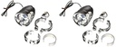 Side Mount Fork Mounted Driving Lights for 43mm & 49mm Forks