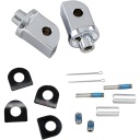 Splined Adapter Mounts for Kawasaki, Chrome