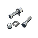 Chrome Footpeg Mounting Hardware