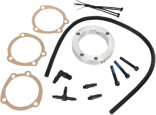 [9928] Crankcase Breather Kit, 07-15 Sportster