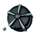 Black & Chrome Mach 2 Air Cleaner