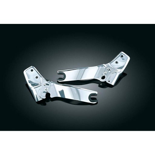 [1634] Quick Release Sideplates for HD 2009-2013, Chrome