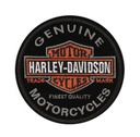Embroidered Genuine Motorcycles Bar & Shield Emblem Patch