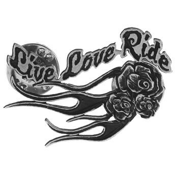 [PNA1134] Live Love Ride Pin