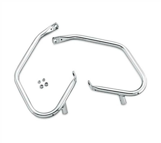 [49087-01] Rear Saddlebag Guard Kit, Confort, Chrome