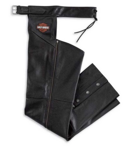 Bar &amp; Shield Stock Leather Chaps
