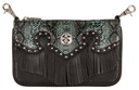 Snake Charmer Leather Hip Bag w/Strap