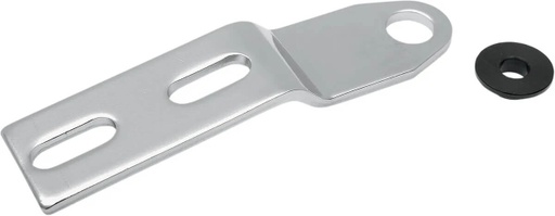 [0820-0027] Seat Rear Mounting Bracket, Chrome, for HD