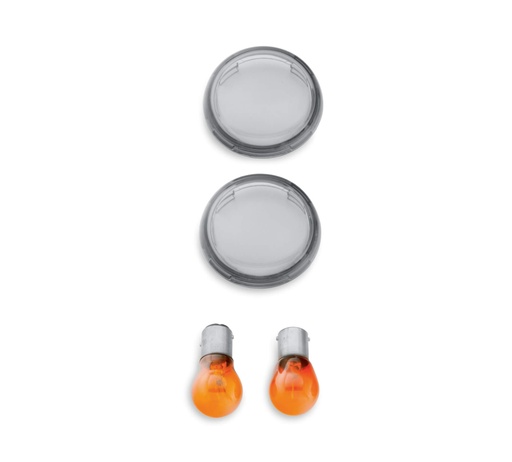 [69208-09] Bullet Turn Signal Lens Kit, Smoked