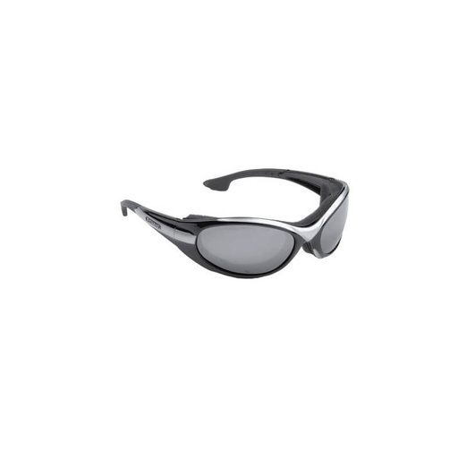 [9647-00/001] Solbrille, Svart Ramme, Speil linse