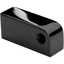 Headlight Mounting Block, .5" x 1.5", Black