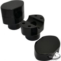 [0602-0552] Springer Handlebar Riser Kit 1" Pauco Black