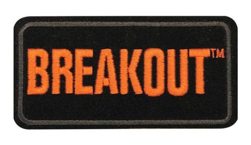 [EM159642] Softail Breakout Embroidered Emblem, Small Patch