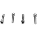 Big Twin Chrome Socket-Head Handlebar Clamp Bolt Kit Knurled