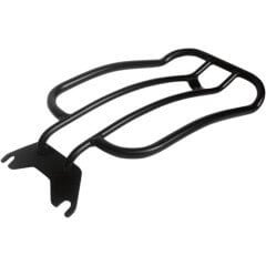 [1510-0209] 7" Solo Luggage Rack, Matte Black, Softail '06-'17