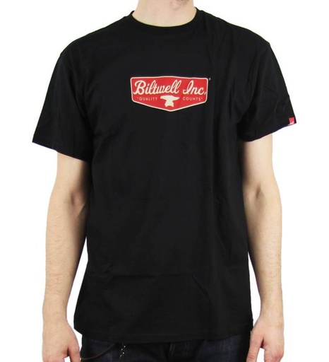 [TEE-RDSHLD-S-BLK] Red Shield T-Shirt